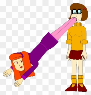 Gif Velma Vore To Daphne By Angry Signs On Deviantart Scooby Doo